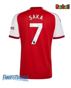 Arsenal Bukayo Saka #7 Tricou Fotbal Replică 2026-27 Barbati Acasa